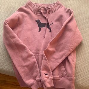 The Black Dog Pink Hoodie